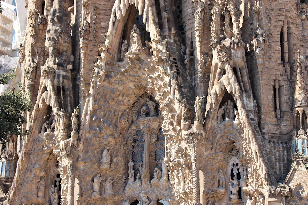 Sagrada Familia Facade de la nativité 